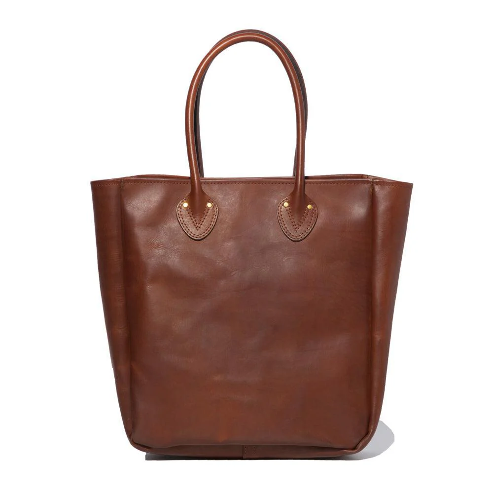 Vasco Leather Old Tote Bag Camel