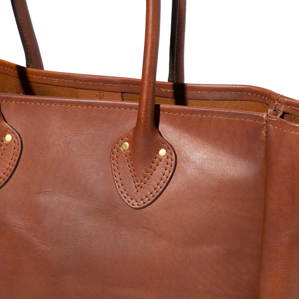 Vasco Leather Old Tote Bag Camel - Image 3