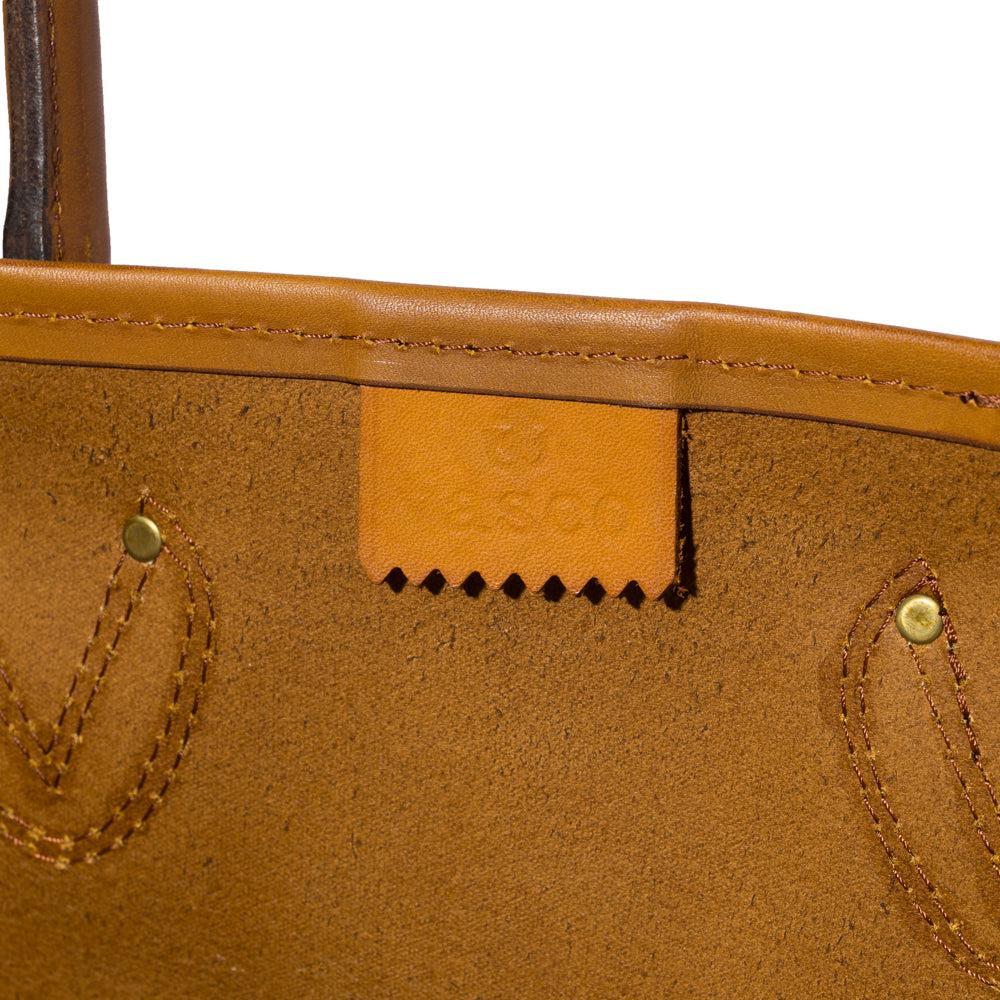 Vasco Leather Old Tote Bag Sand - Image 4