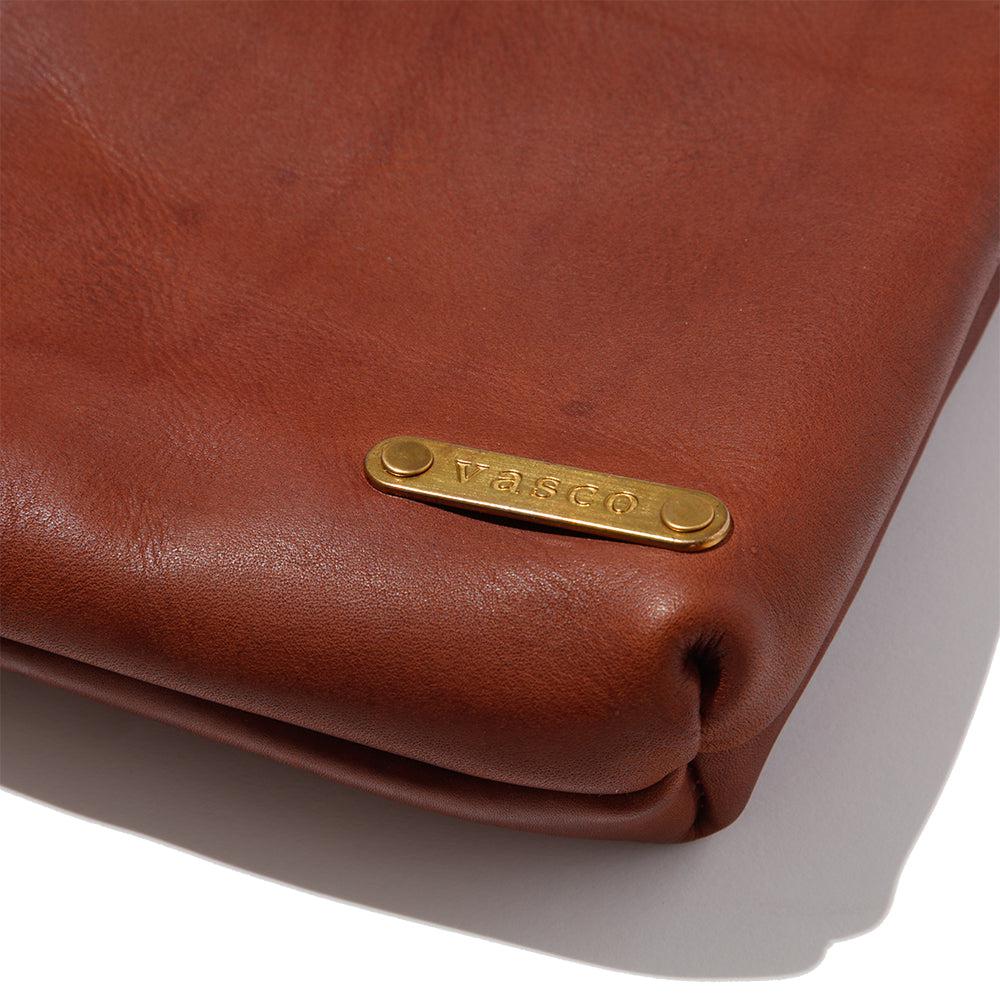 Vasco Leather Travel Pouch Camel - Image 2