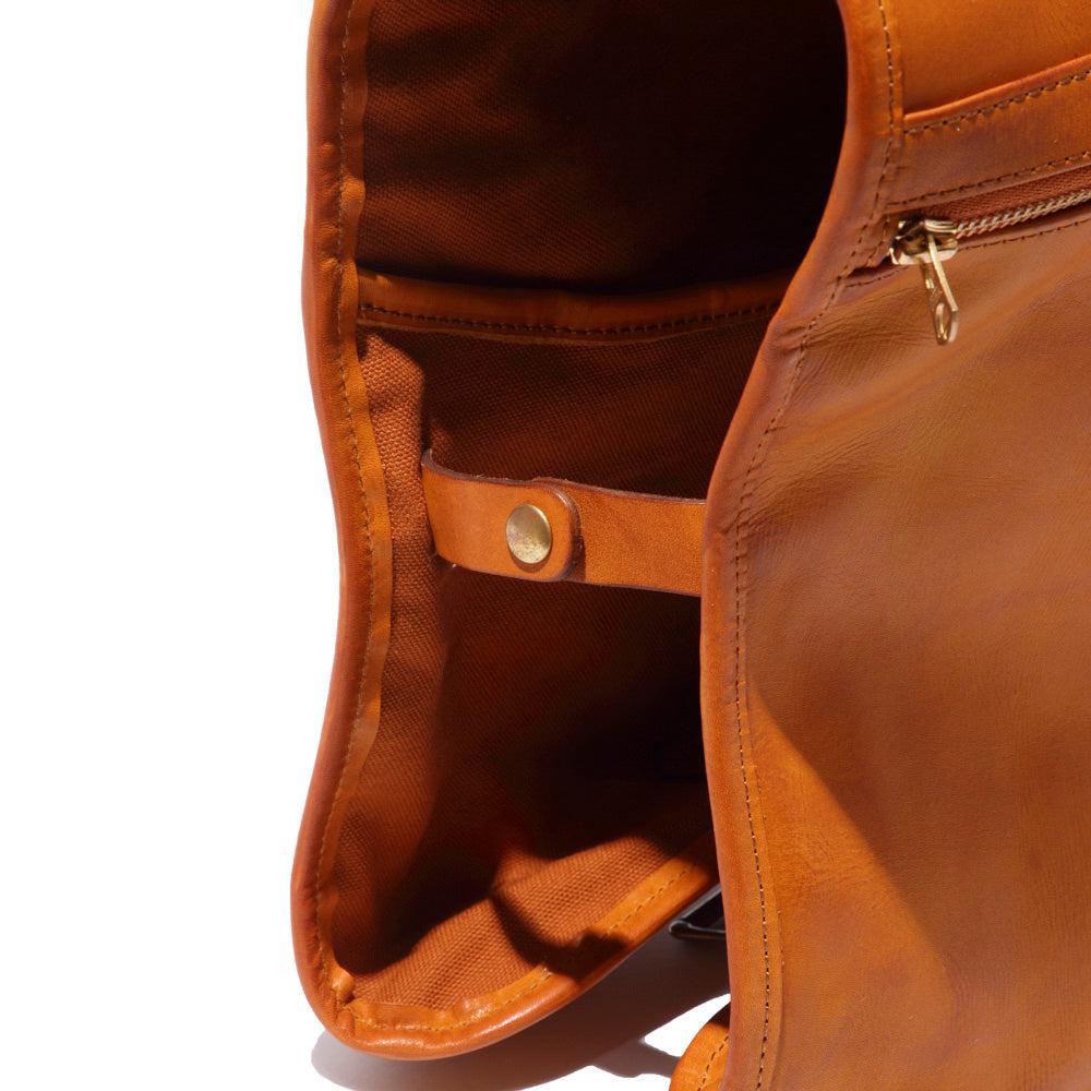 Vasco Leather Wander Pannier Bag Mustard Camel - Image 8