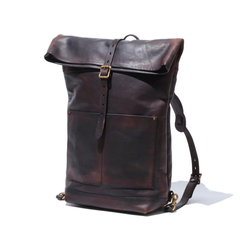 Vasco Roll Top Rucksack Black