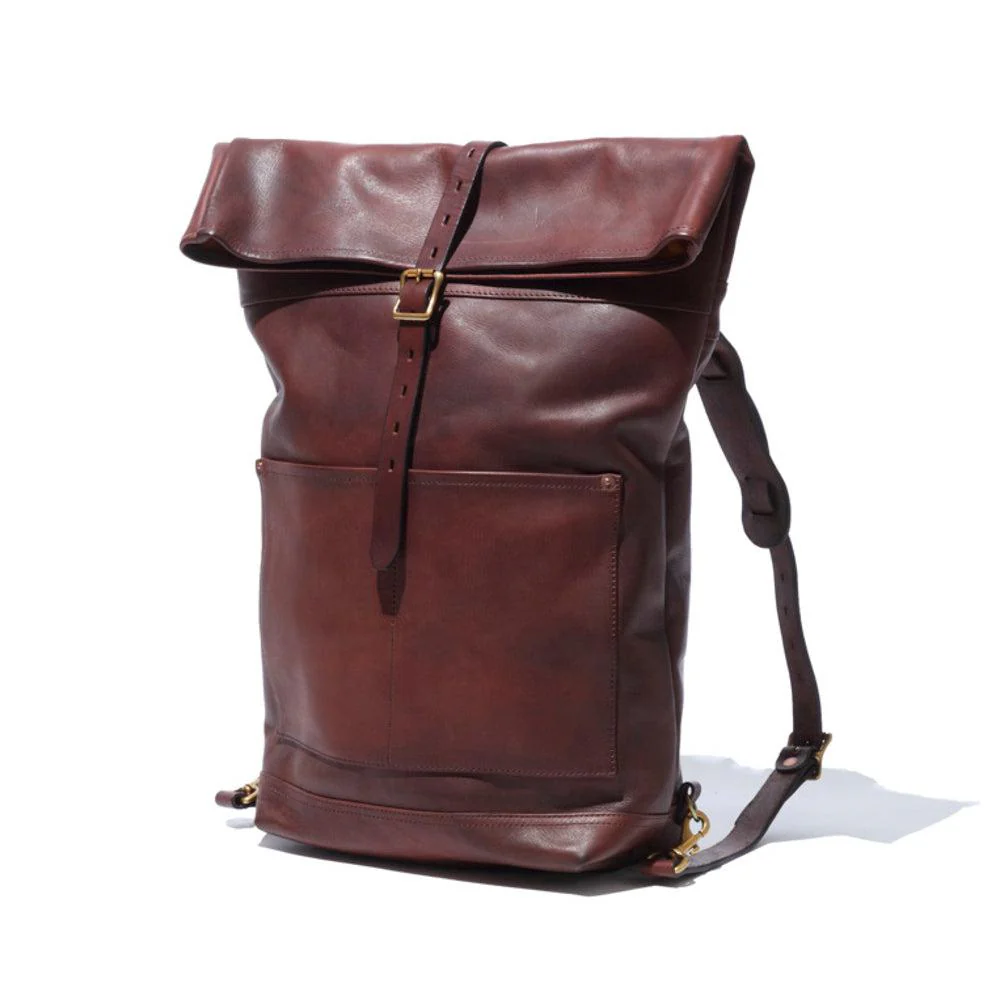 Vasco Roll Top Rucksack Camel