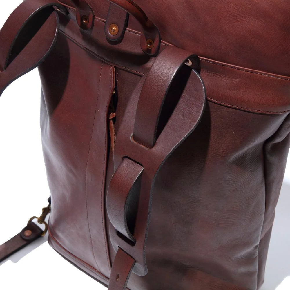 Vasco Roll Top Rucksack Camel - Image 5