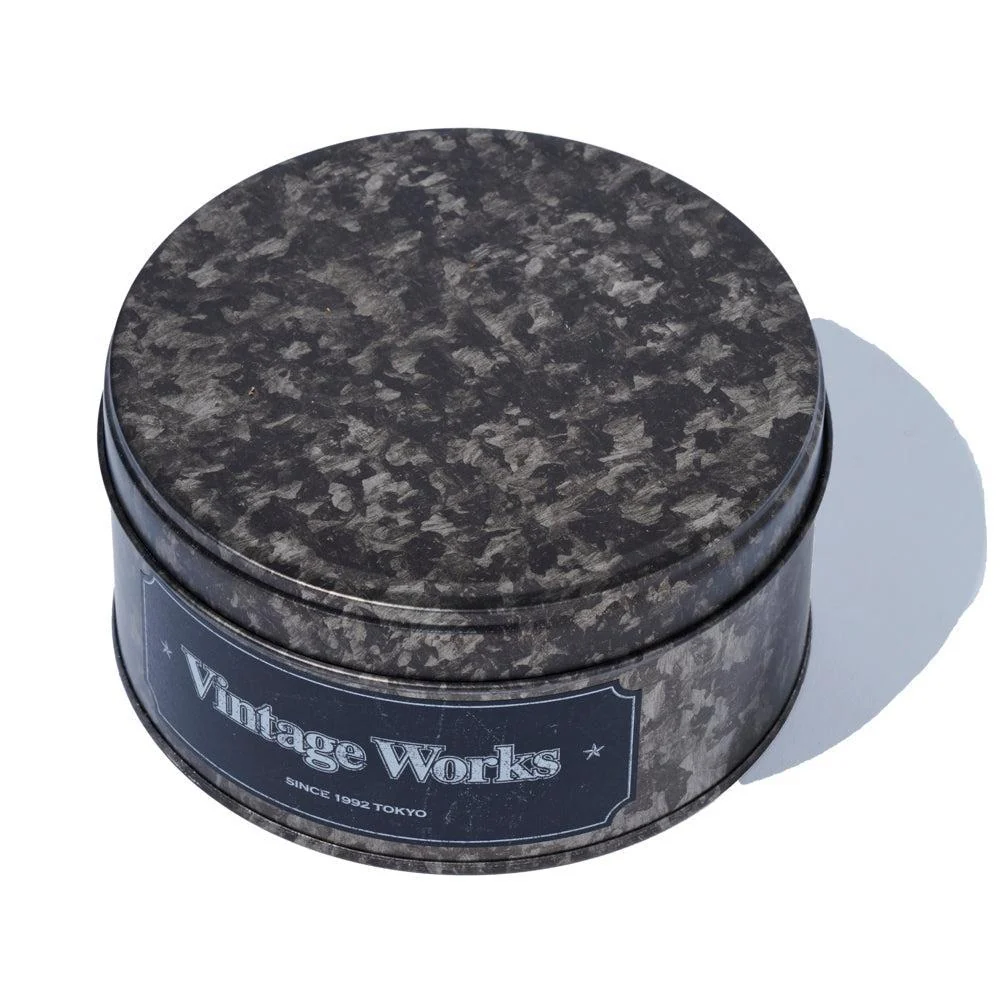 Vintage Works Leather Mesh Belt Black - Image 11