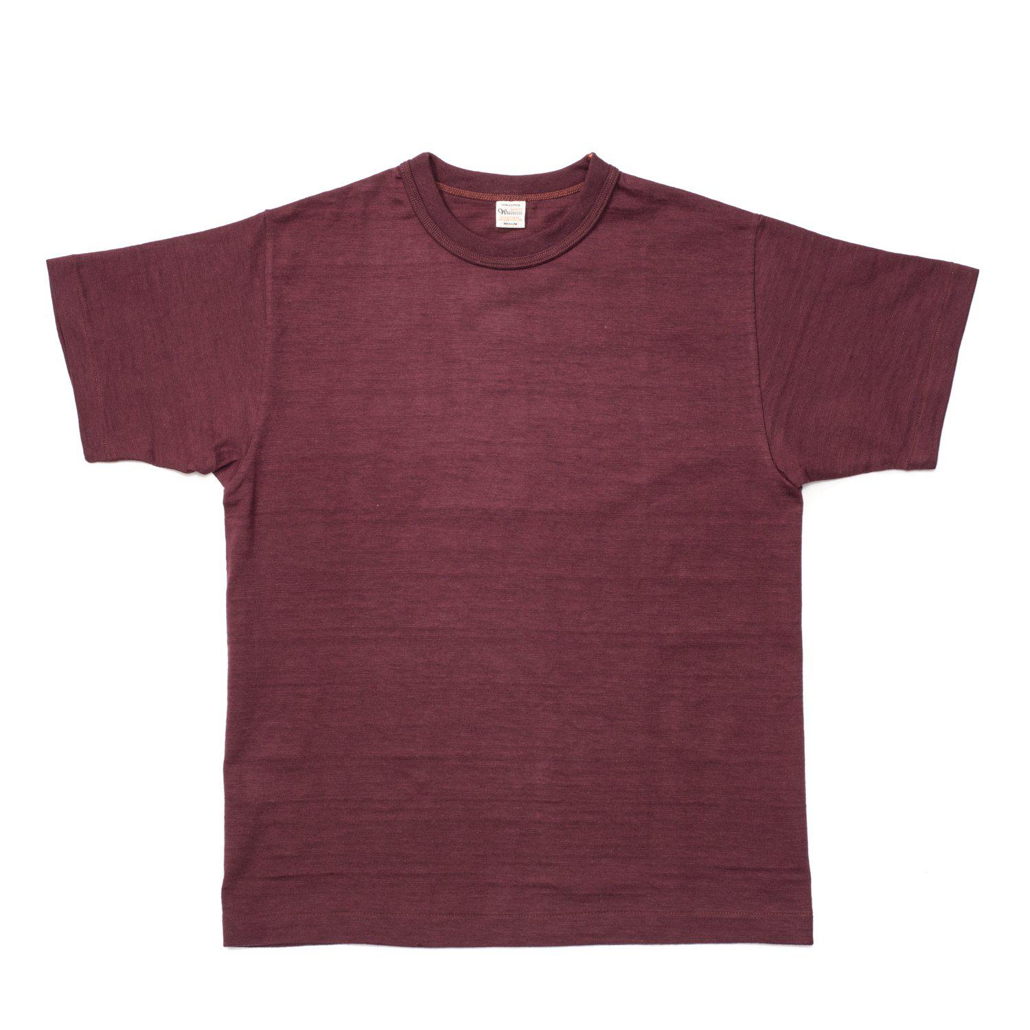 Warehouse & Co. Lot 4601 T-shirt Burgundy