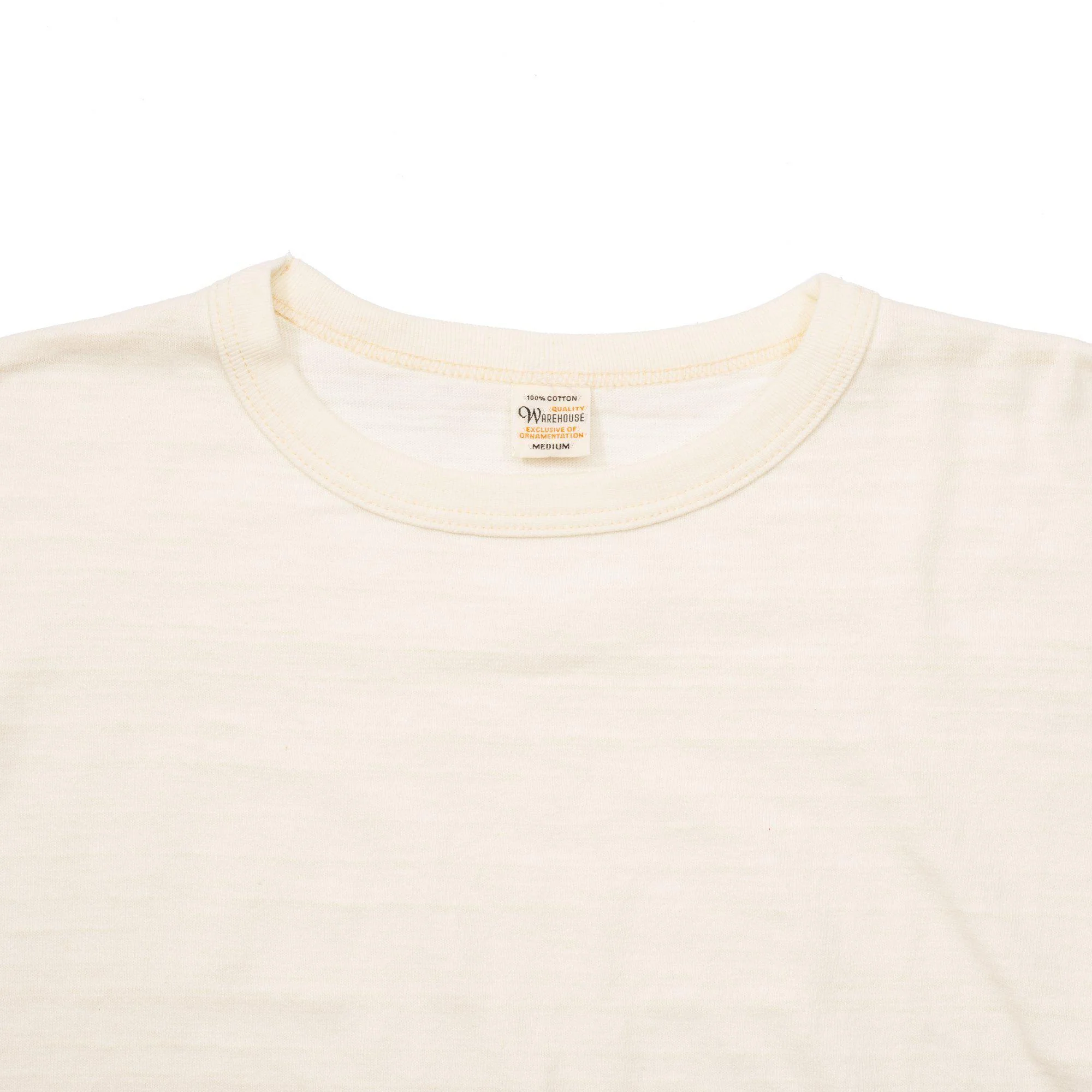Warehouse & Co Lot. 4800 Baseball Tee Cream/ Navy - Image 2