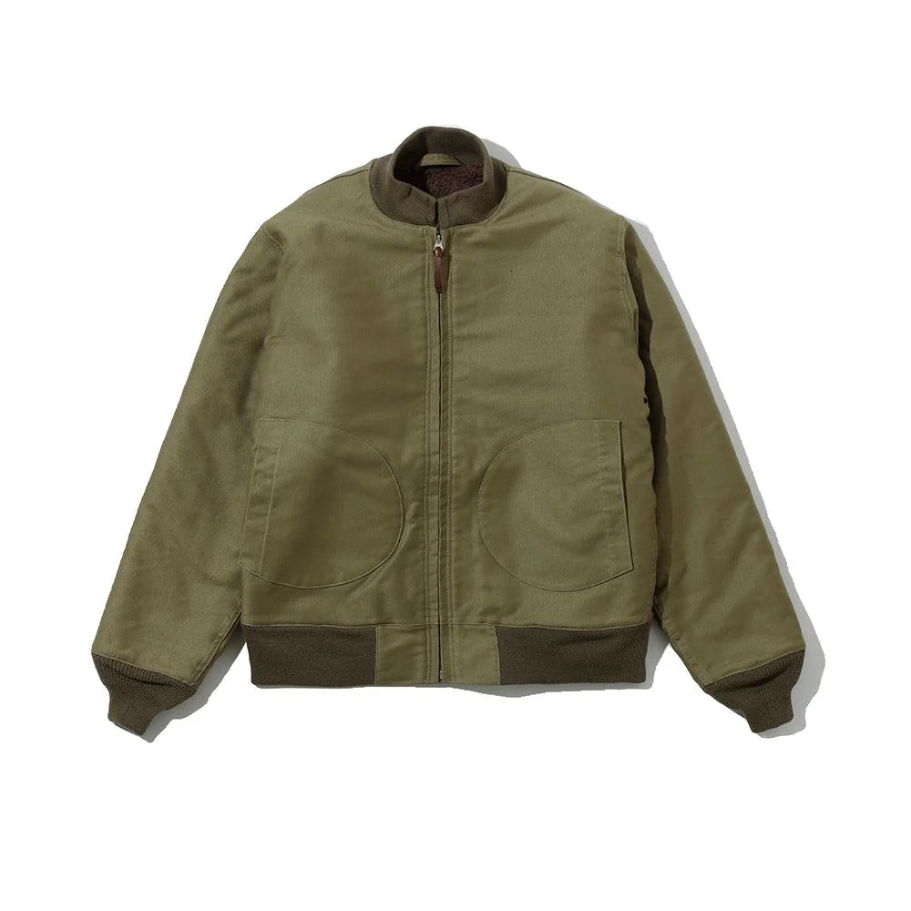Warehouse & Co Lot. 2180 NAF 1168 Aviator & Ground Crew Jacket Khaki