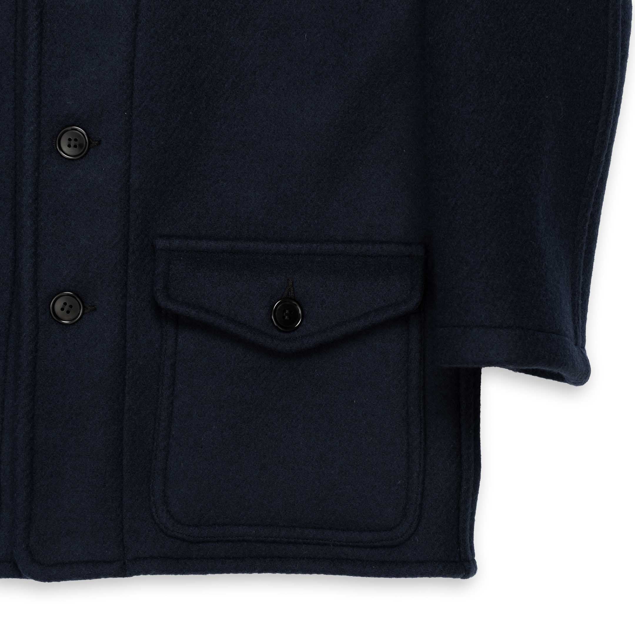 Warehouse & Co Lot. 2228 1930's U.S. Army Wool Mackinaw Coat Navy - Image 5