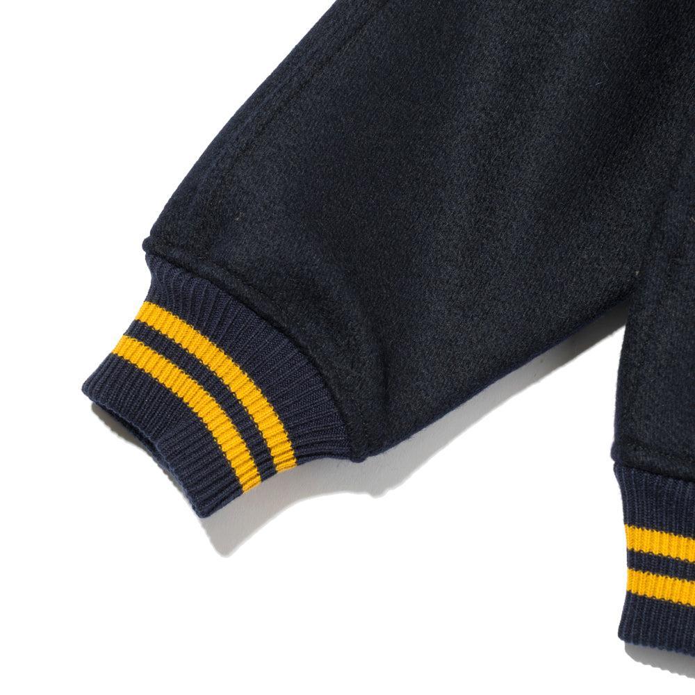 Warehouse & Co Lot. 2240 1950s Navy Varsity Jacket Navy - Image 3
