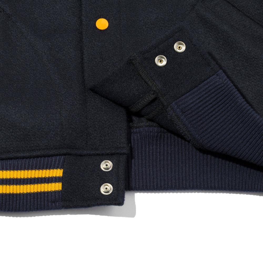 Warehouse & Co Lot. 2240 1950s Navy Varsity Jacket Navy - Image 7