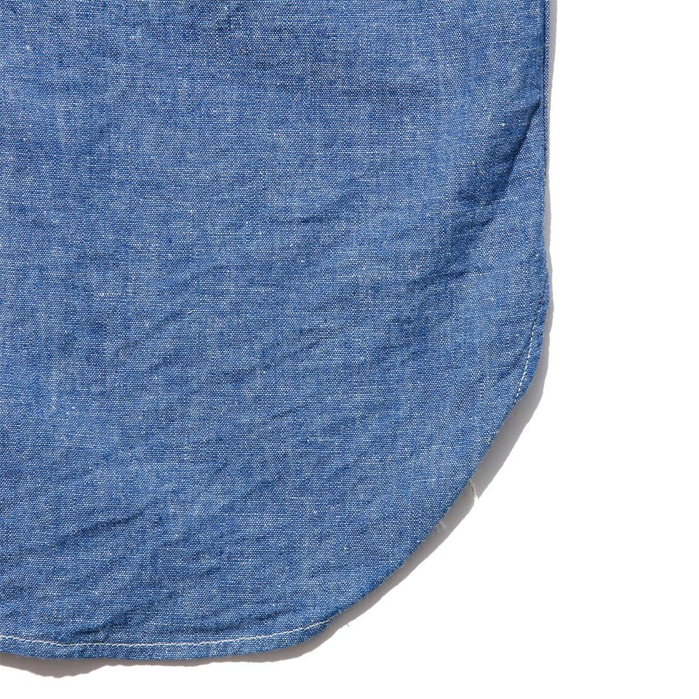 Warehouse & Co Lot. 3044 USN Chambray Shirt Indigo - Image 5