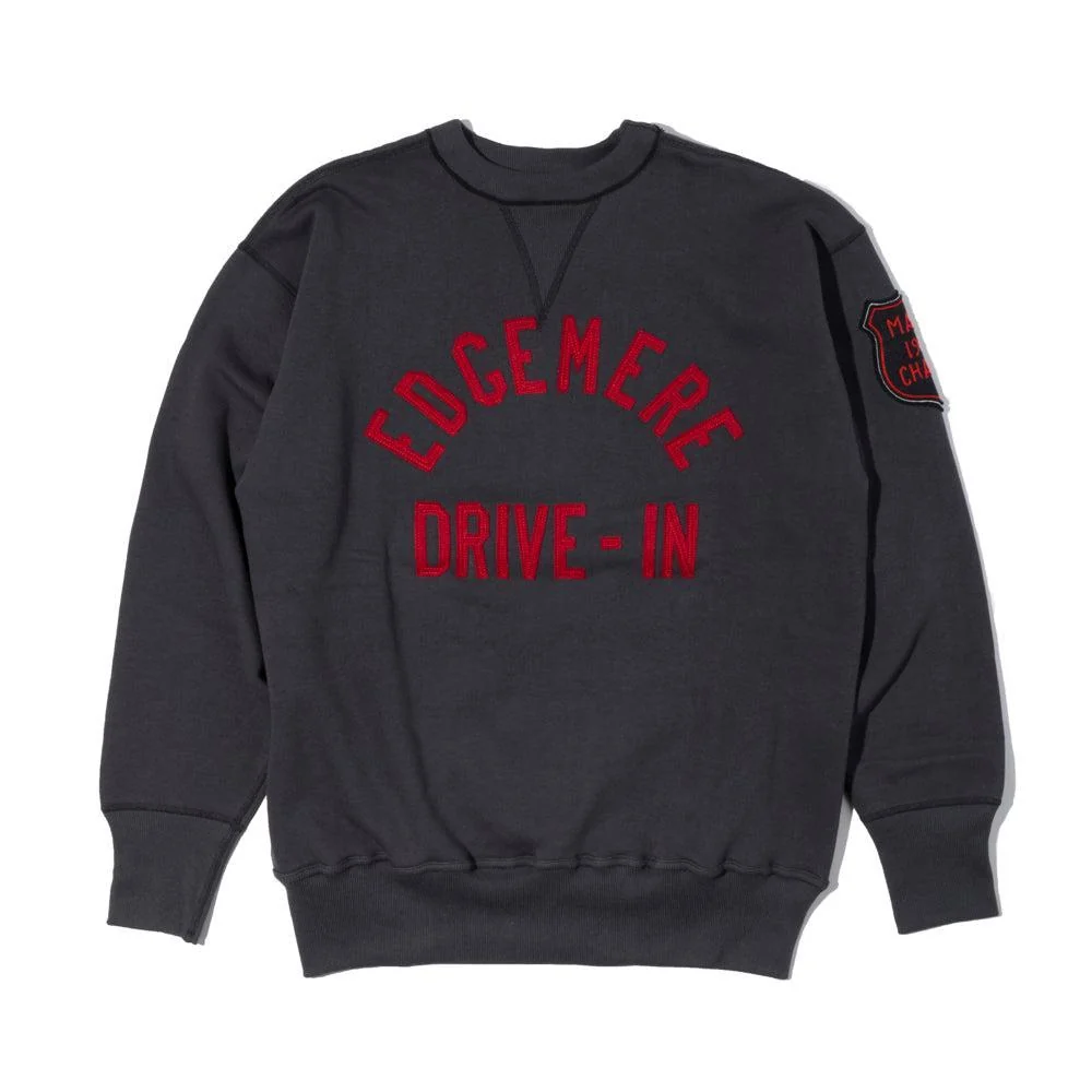 Warehouse & Co Lot. 401 Sweatshirt 'Edgemere' Charcoal