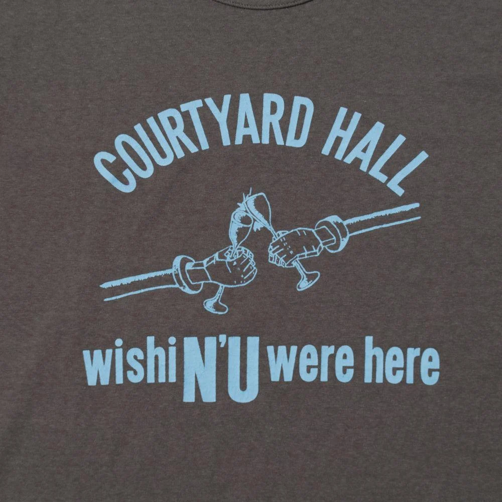 Warehouse & Co Lot. 4064 Courtyard Hall T-Shirt Charcoal - Image 3