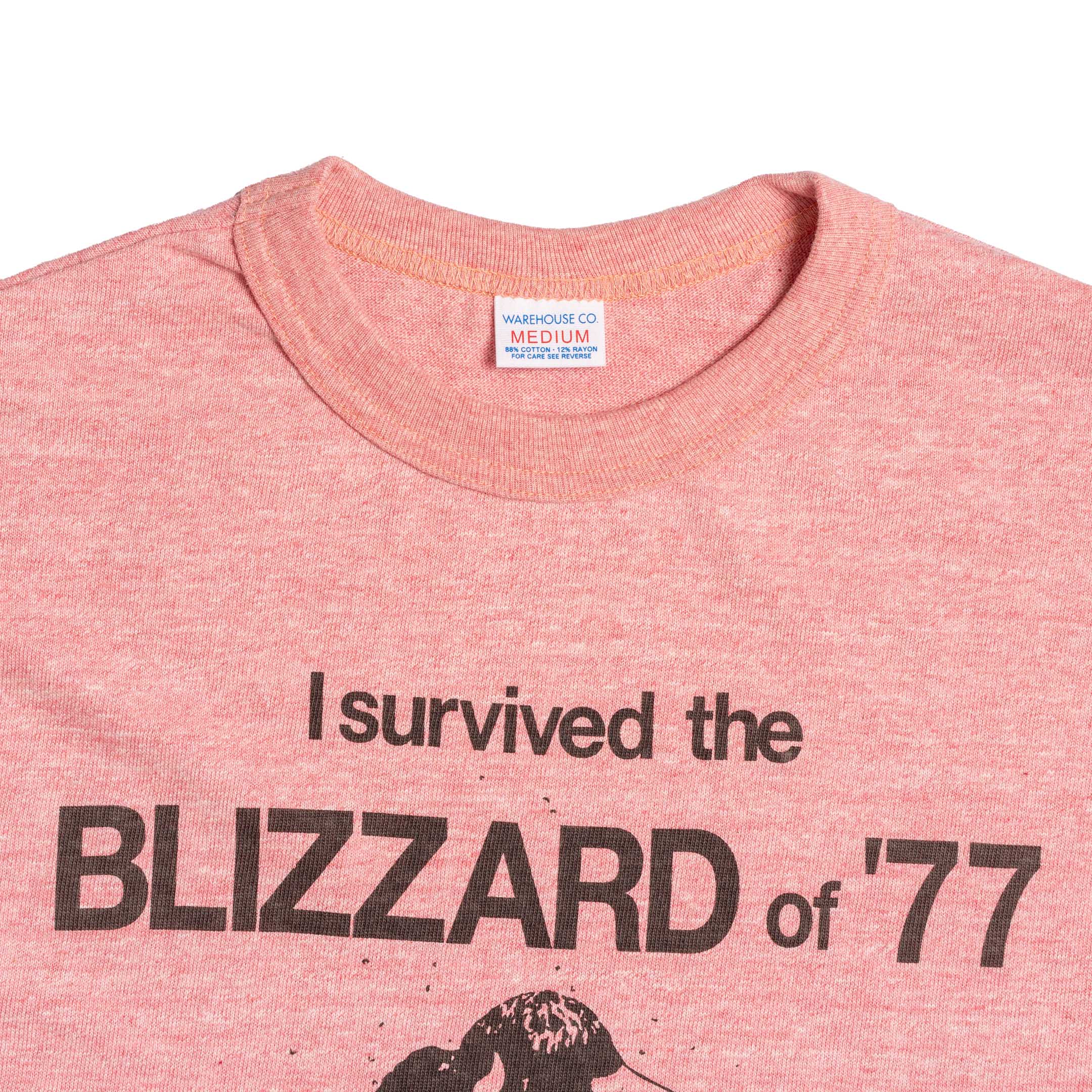 Warehouse & Co Lot. 4096 Blizzard T-Shirt Red - Image 2
