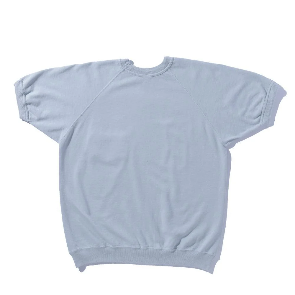 Warehouse & Co Lot. 4105 S/S Sweatshirt Sax - Image 2