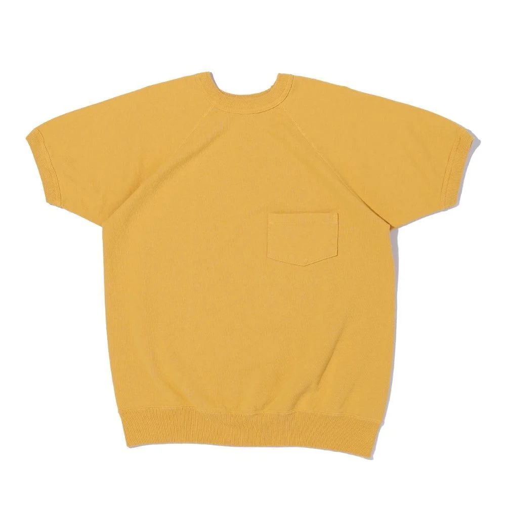 Warehouse & Co Lot. 4105 S/S Sweatshirt Yellow