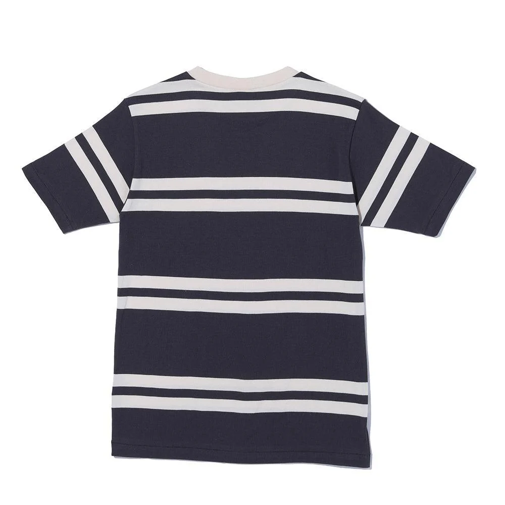 Warehouse & Co. Lot. 4113 Striped T-shirt Black - Image 3