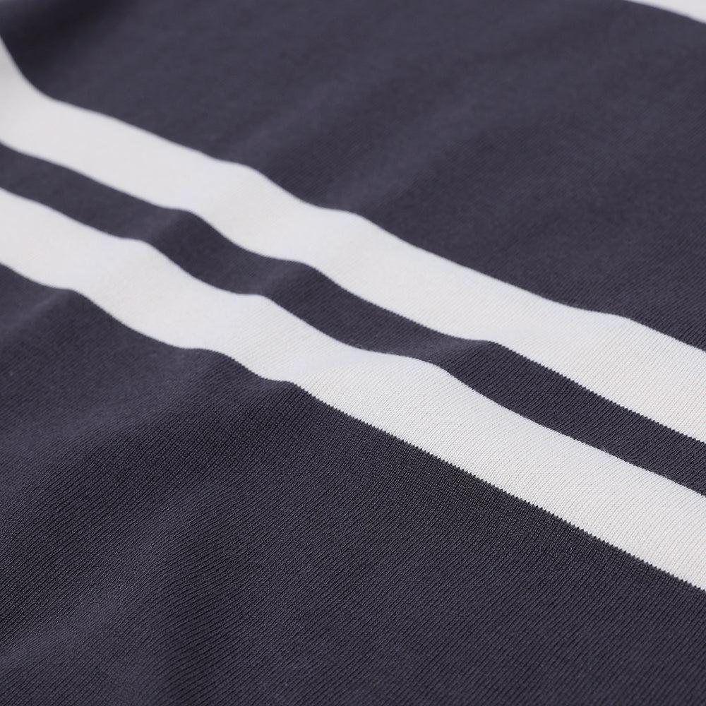 Warehouse & Co. Lot. 4113 Striped T-shirt Black - Image 6
