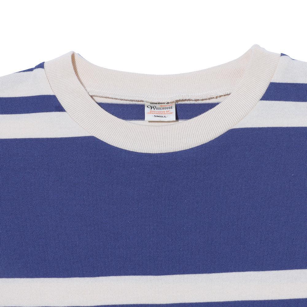 Warehouse & Co. Lot. 4113 Striped T-shirt Navy - Image 2