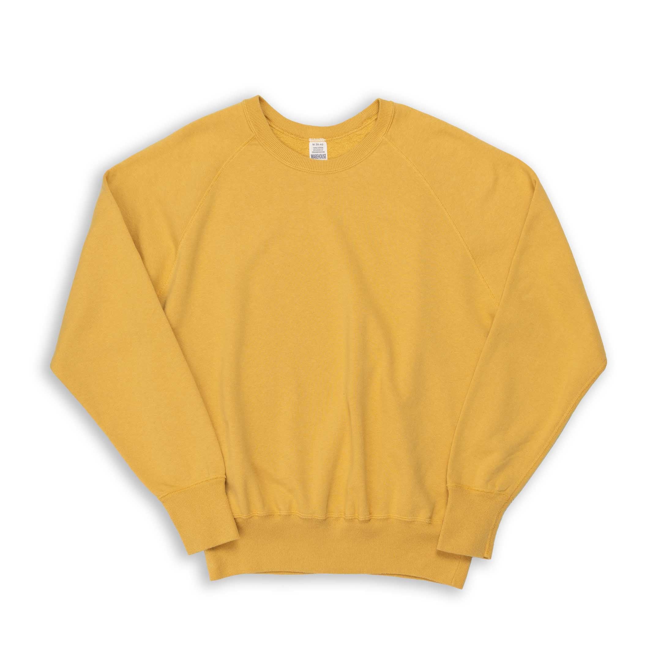 Warehouse & Co Lot. 461 Crew Neck Sweatshirt Mustard