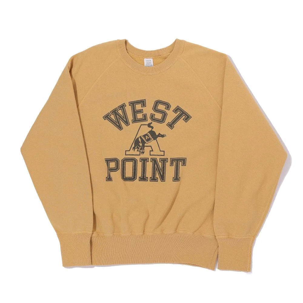 Warehouse & Co Lot. 461 Sweatshirt 'Westpoint' Mustard