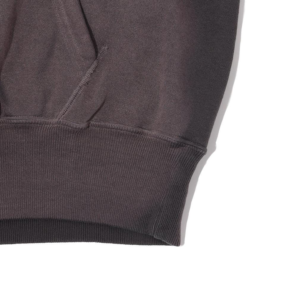 Warehouse & Co Lot. 462 Hooded Sweatshirt 'Sunburned' Charcoal - Image 4