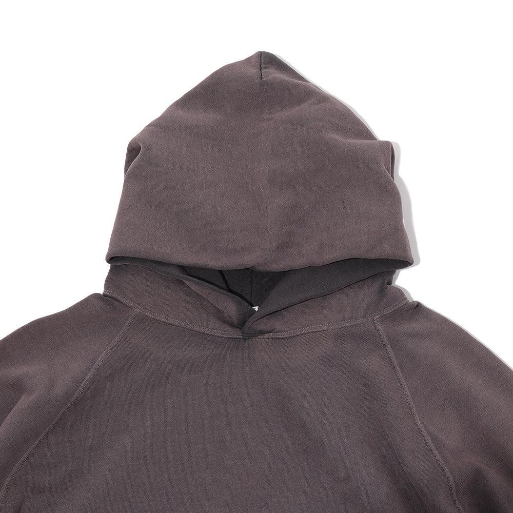 Warehouse & Co Lot. 462 Hooded Sweatshirt 'Sunburned' Charcoal - Image 5