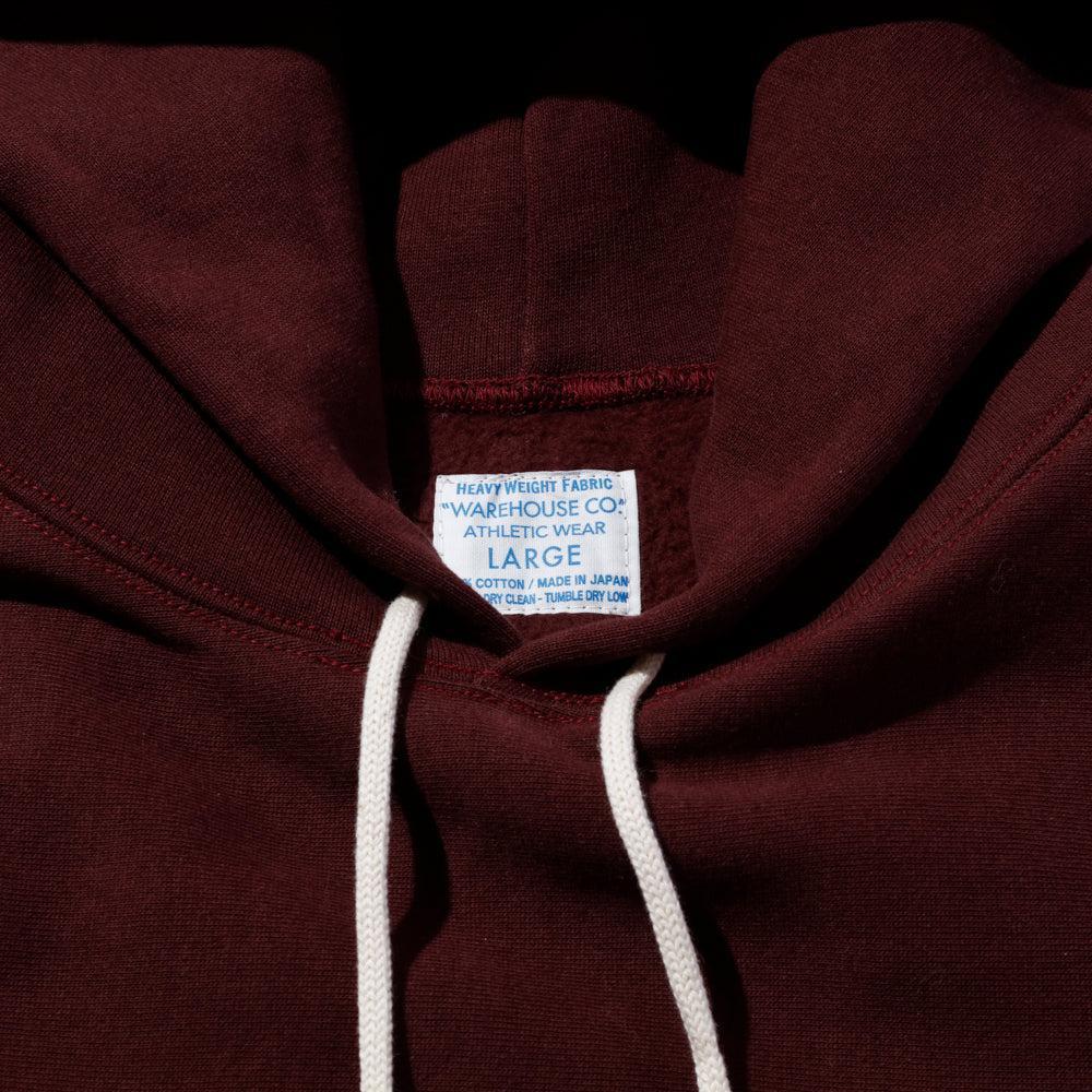 Warehouse & Co Lot. 484 Hooded Sweatshirt Burgundy - Image 2