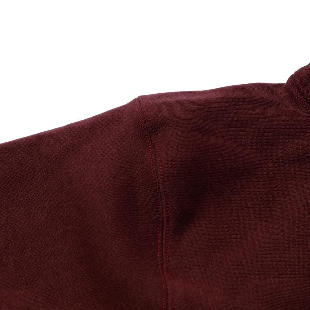 Warehouse & Co Lot. 484 Hooded Sweatshirt Burgundy - Image 3