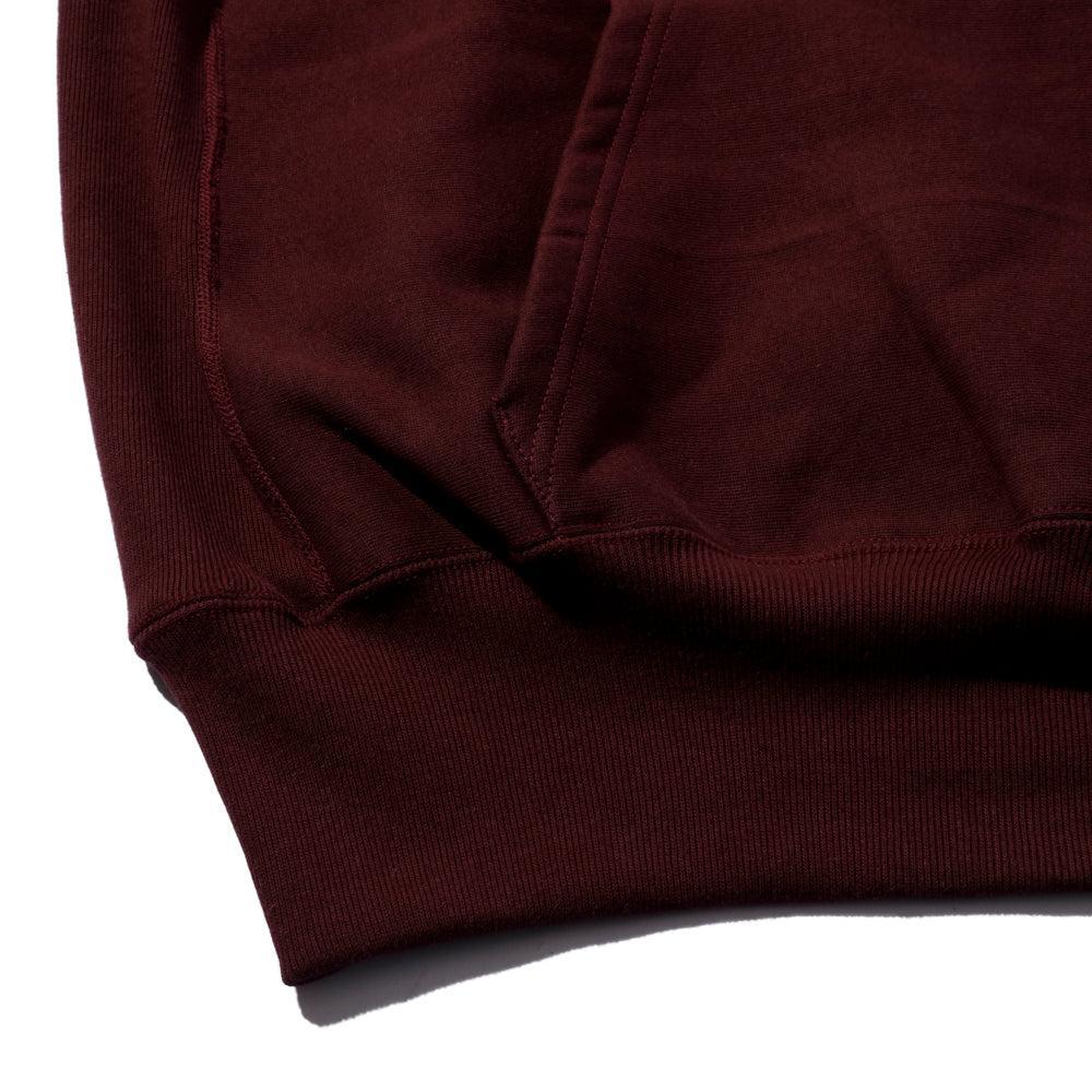 Warehouse & Co Lot. 484 Hooded Sweatshirt Burgundy - Image 4