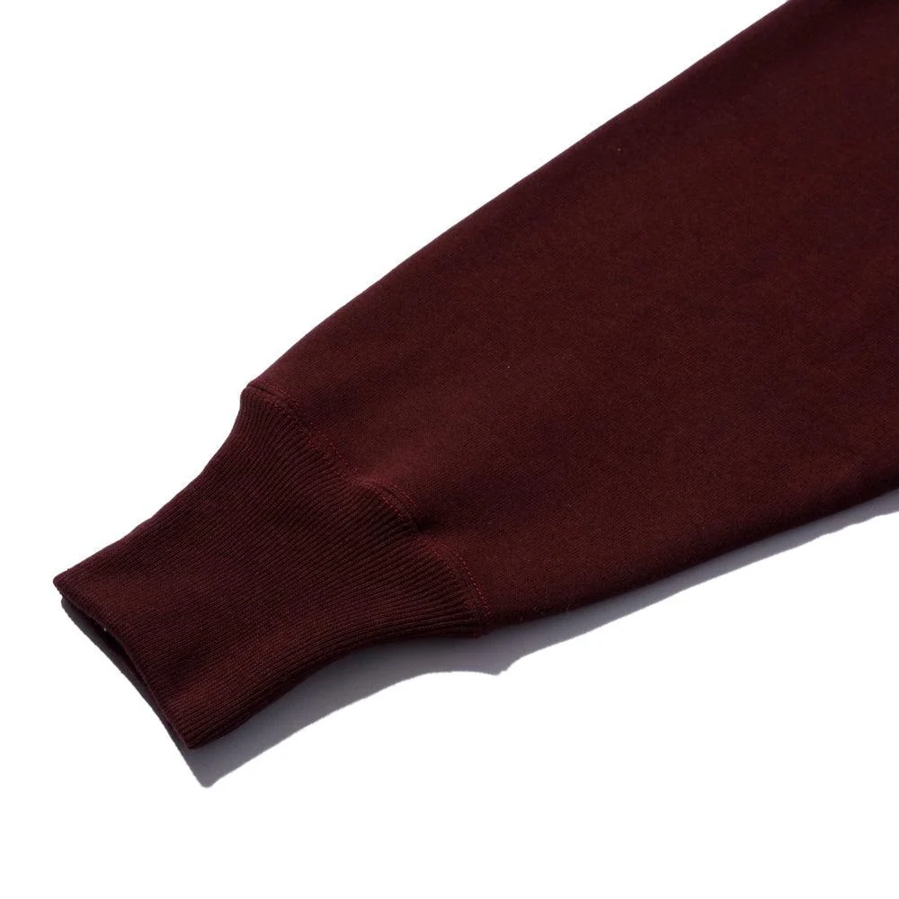 Warehouse & Co Lot. 484 Hooded Sweatshirt Burgundy - Image 6
