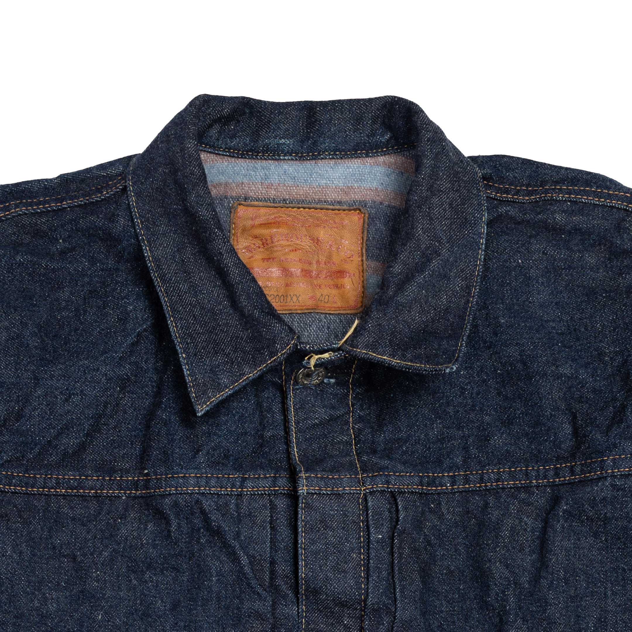 Warehouse & Co. S2001XX WWII Blanket Lined Denim Jacket - Image 3