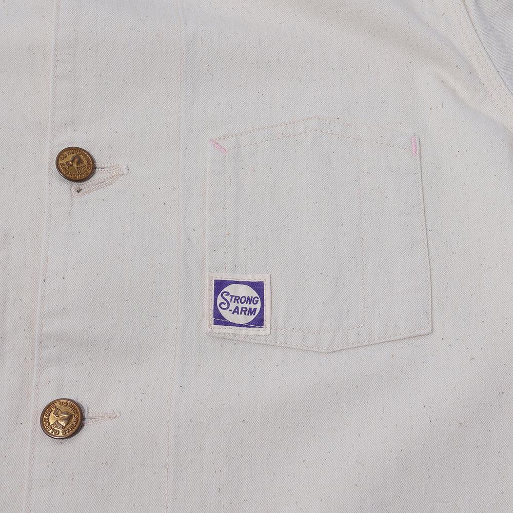 Warehouse & Co x John Gluckow House Painter's Jacket White - Image 4