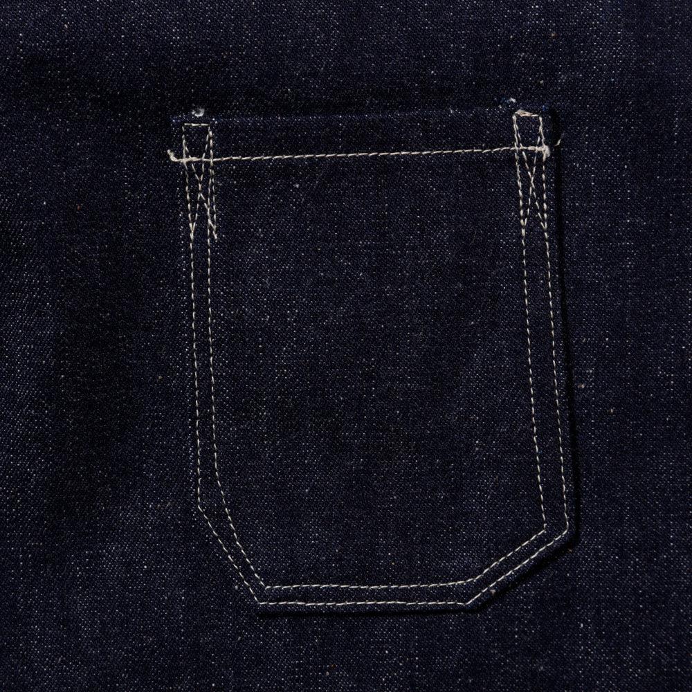 Warehouse & Co. x John Gluckow Netmaker's Trousers Indigo - Image 4