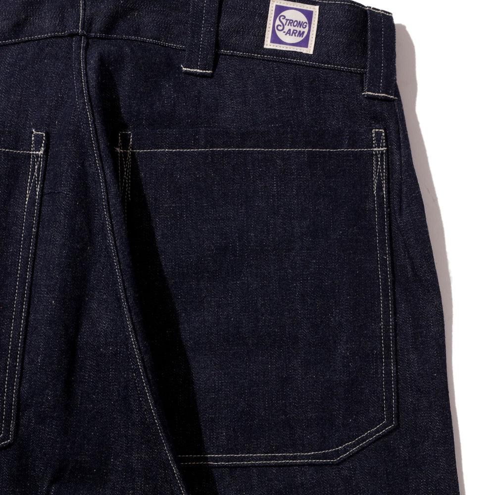 Warehouse & Co. x John Gluckow Netmaker's Trousers Indigo - Image 8