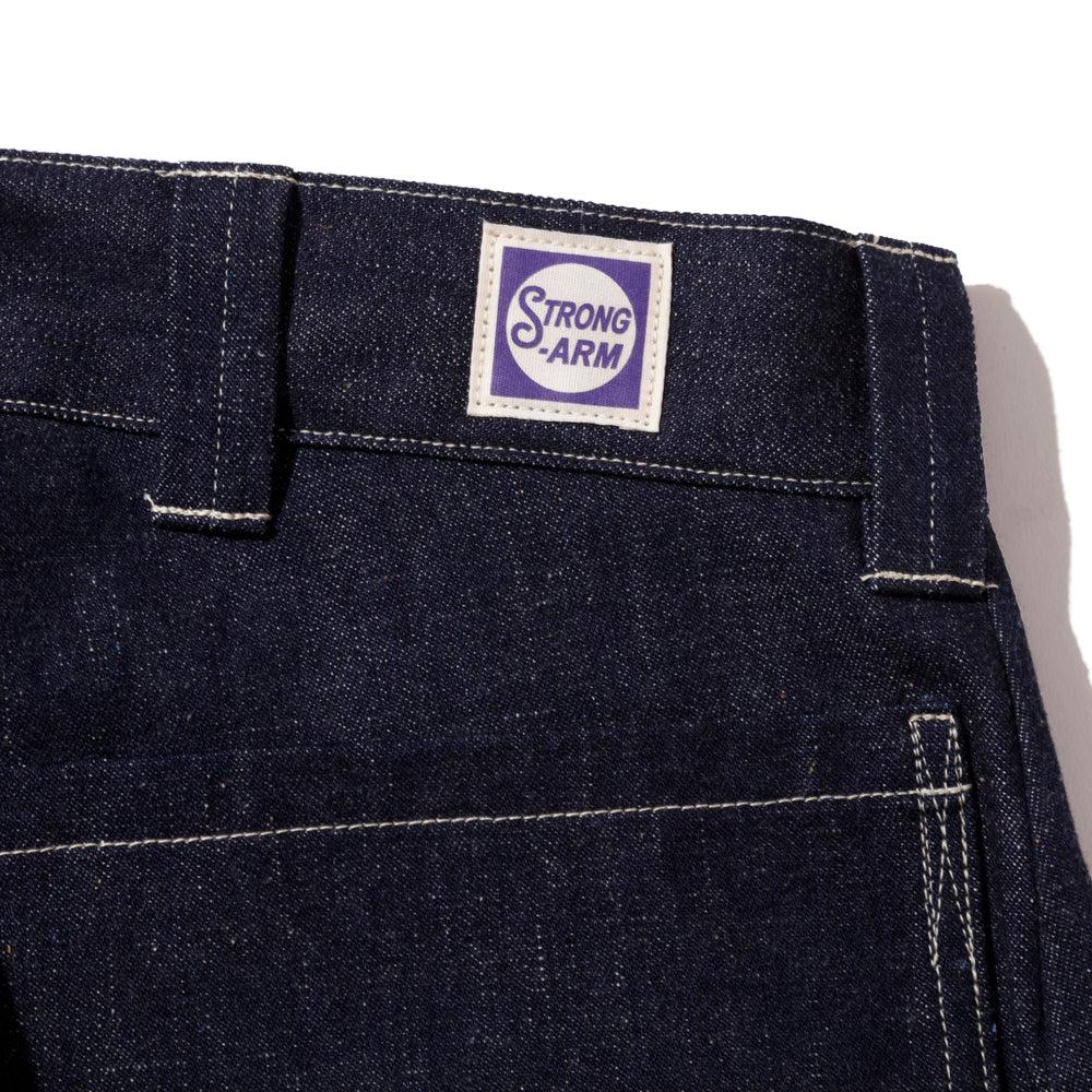 Warehouse & Co. x John Gluckow Netmaker's Trousers Indigo - Image 9