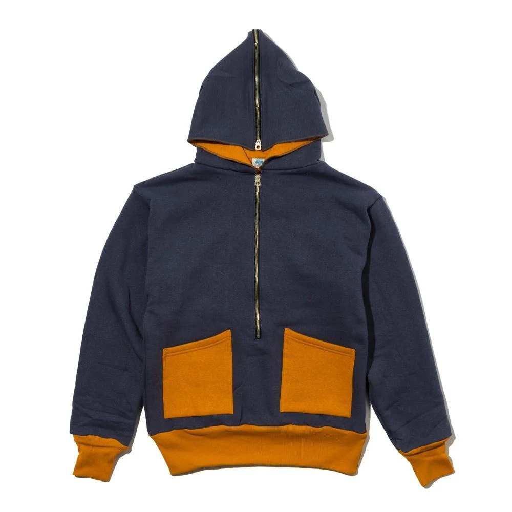Warehouse & Co x John Gluckow Olympic Champion Sweat Parka Navy