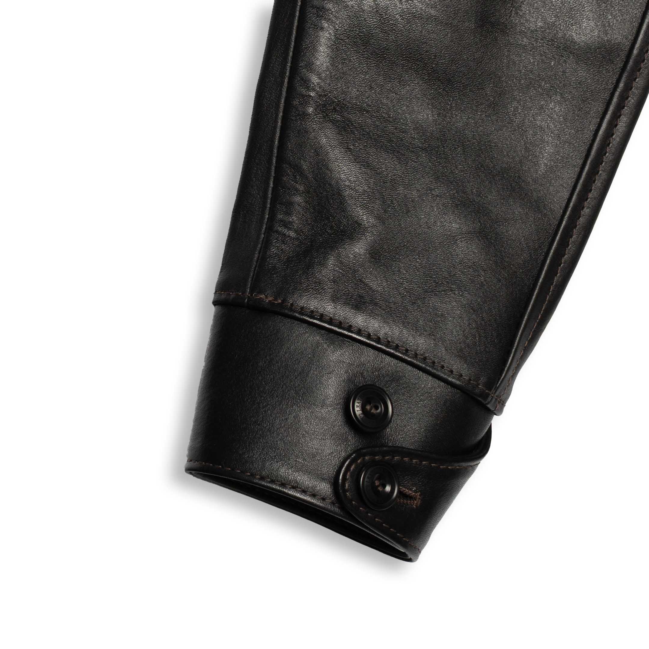 Y'2 Leather EC-77 Eco Horse Car Coat Black - Image 5