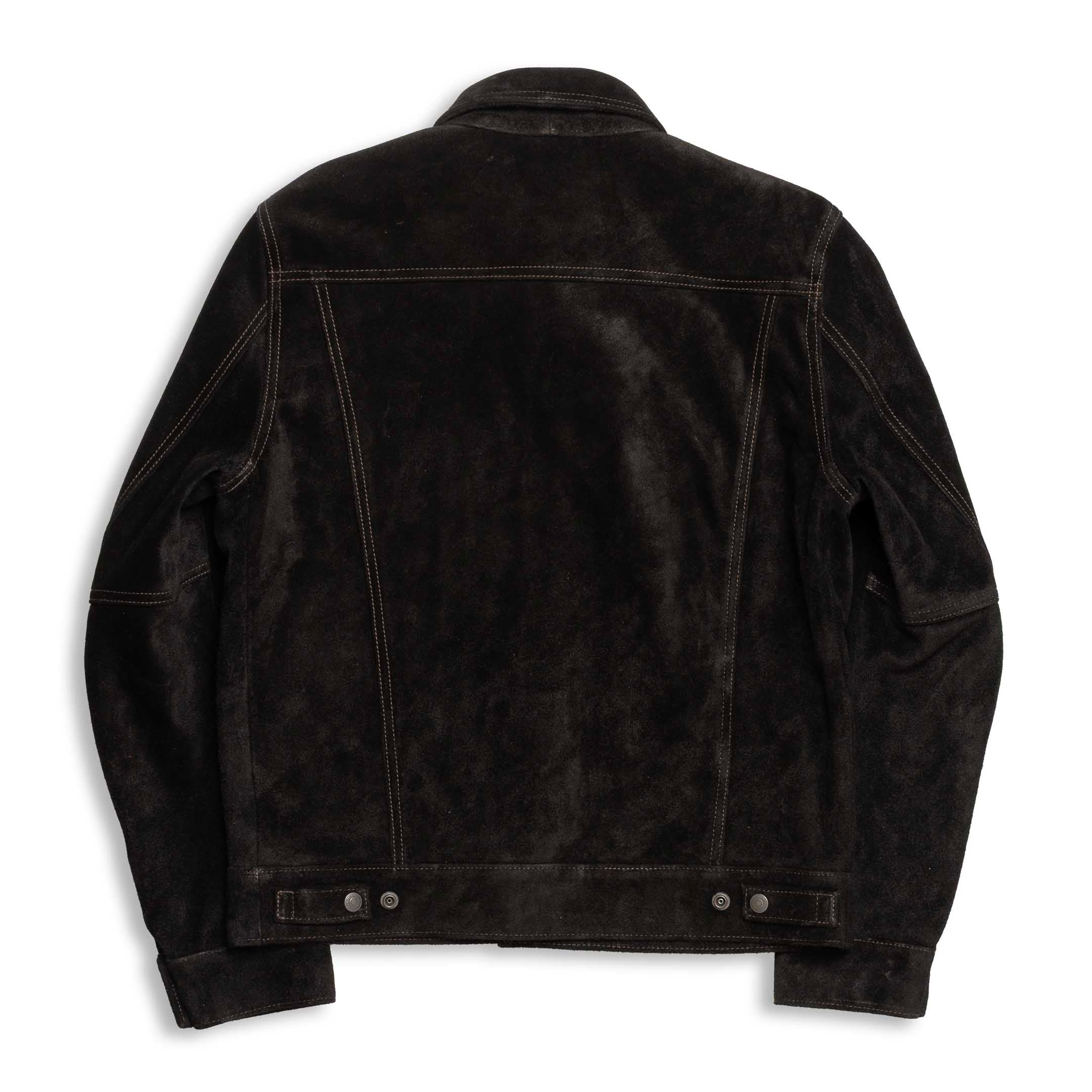 Y'2 Leather TB-139 3rd Type Jean Jacket Black - Image 2
