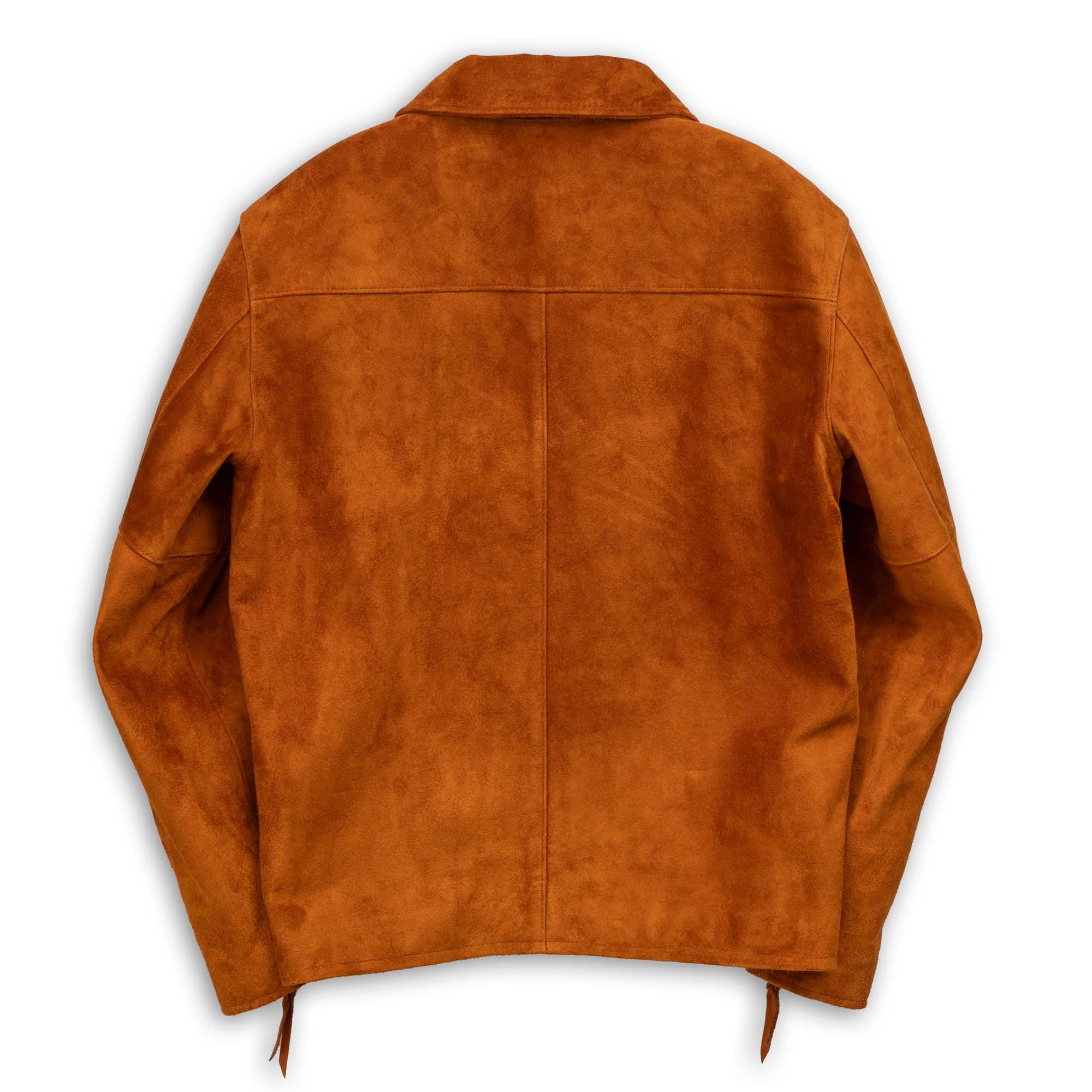 Y'2 Leather TR-65 Steer Roughout Single Riders Jacket Camel - Image 6