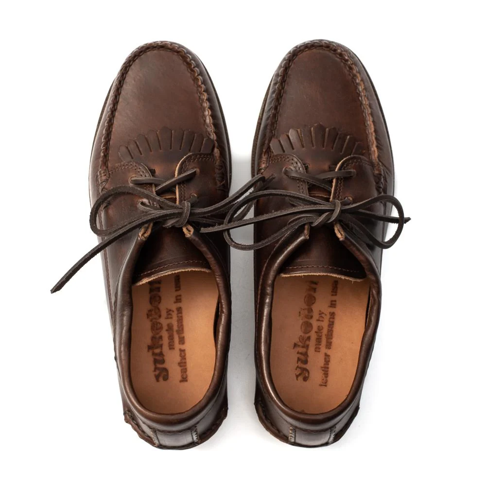 Yuketen Blucher w/Kiltie w/Camp Sole G Brown - Image 7