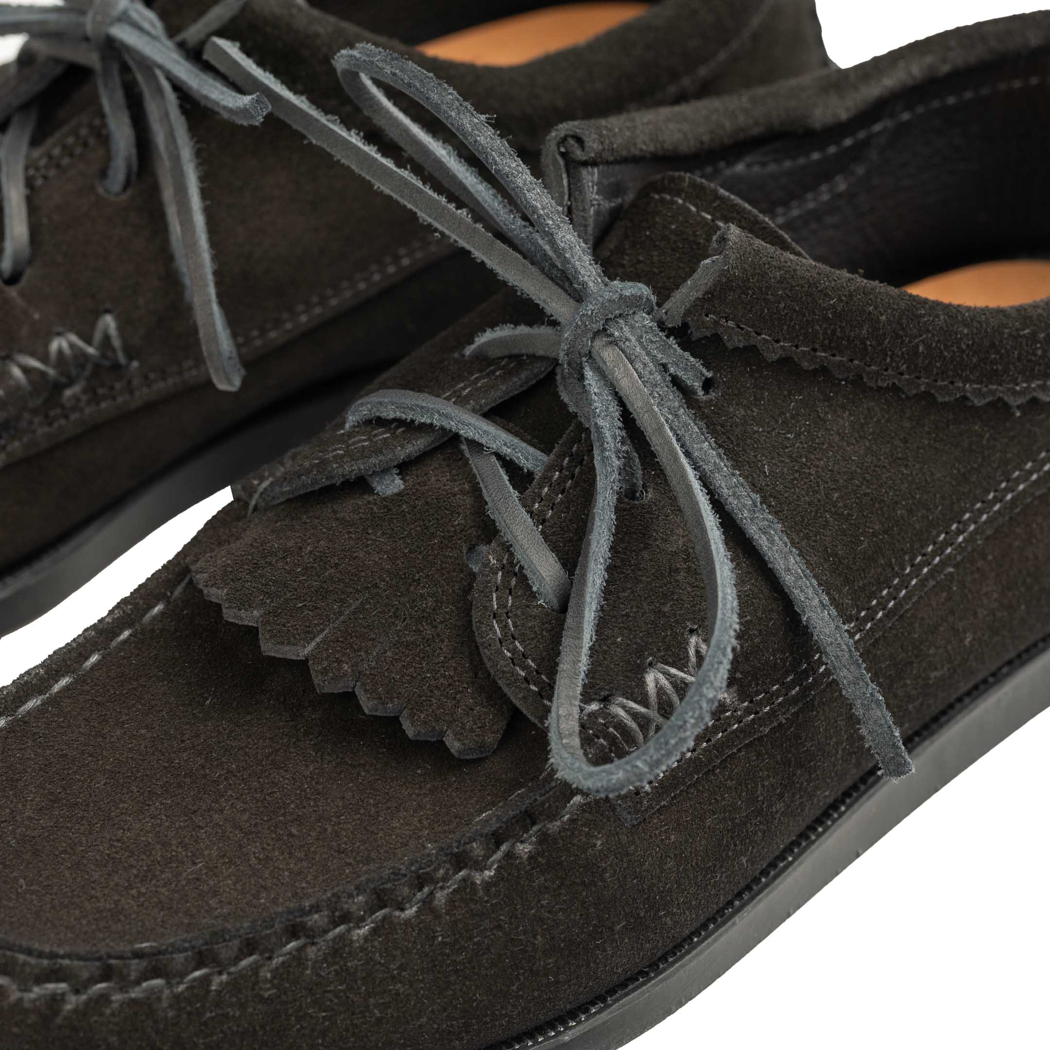 Yuketen Blucher w/Kiltie w/Camp Sole FO Nero - Image 5