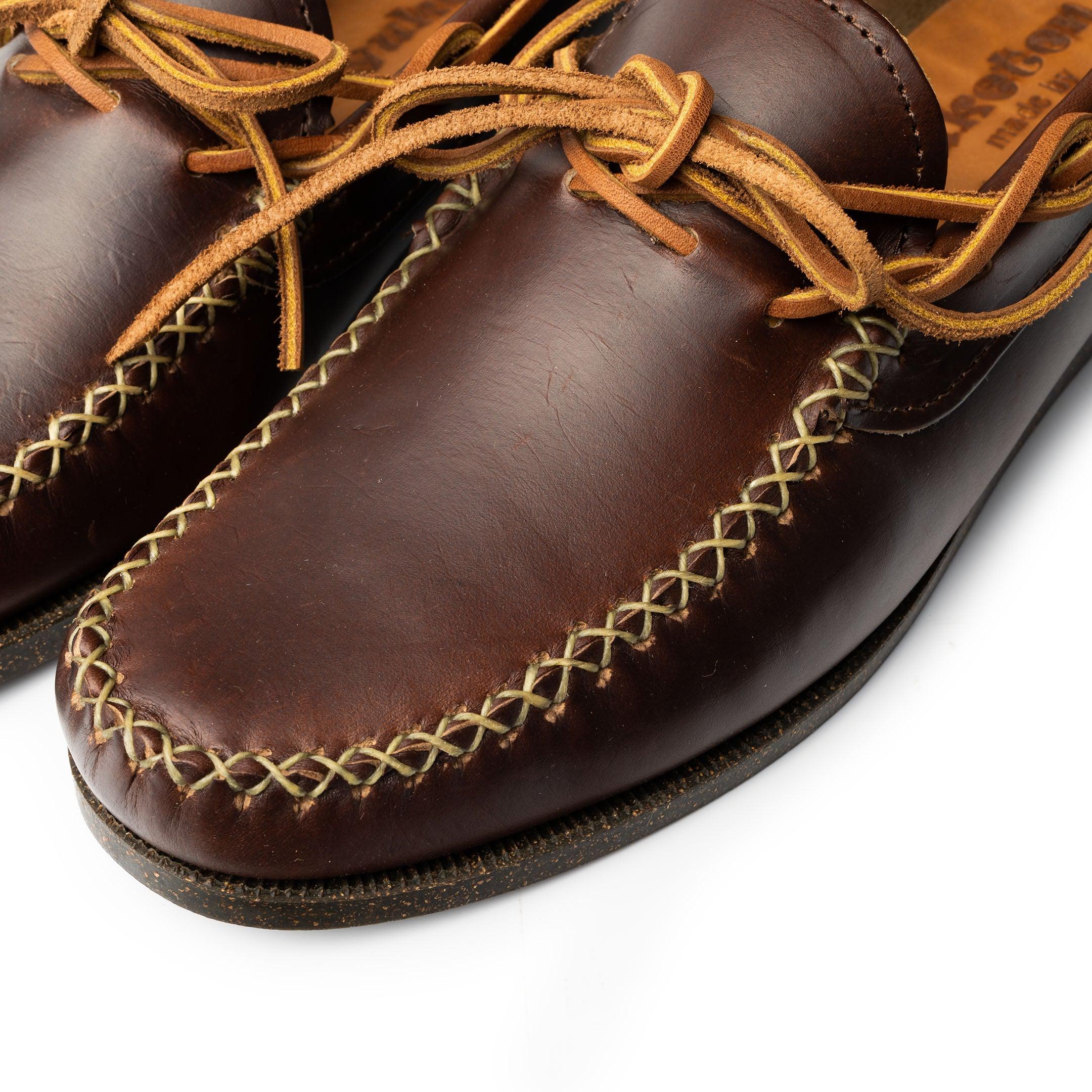 Yuketen Canoe Moc w/ Camp Sole G Brown - Image 3