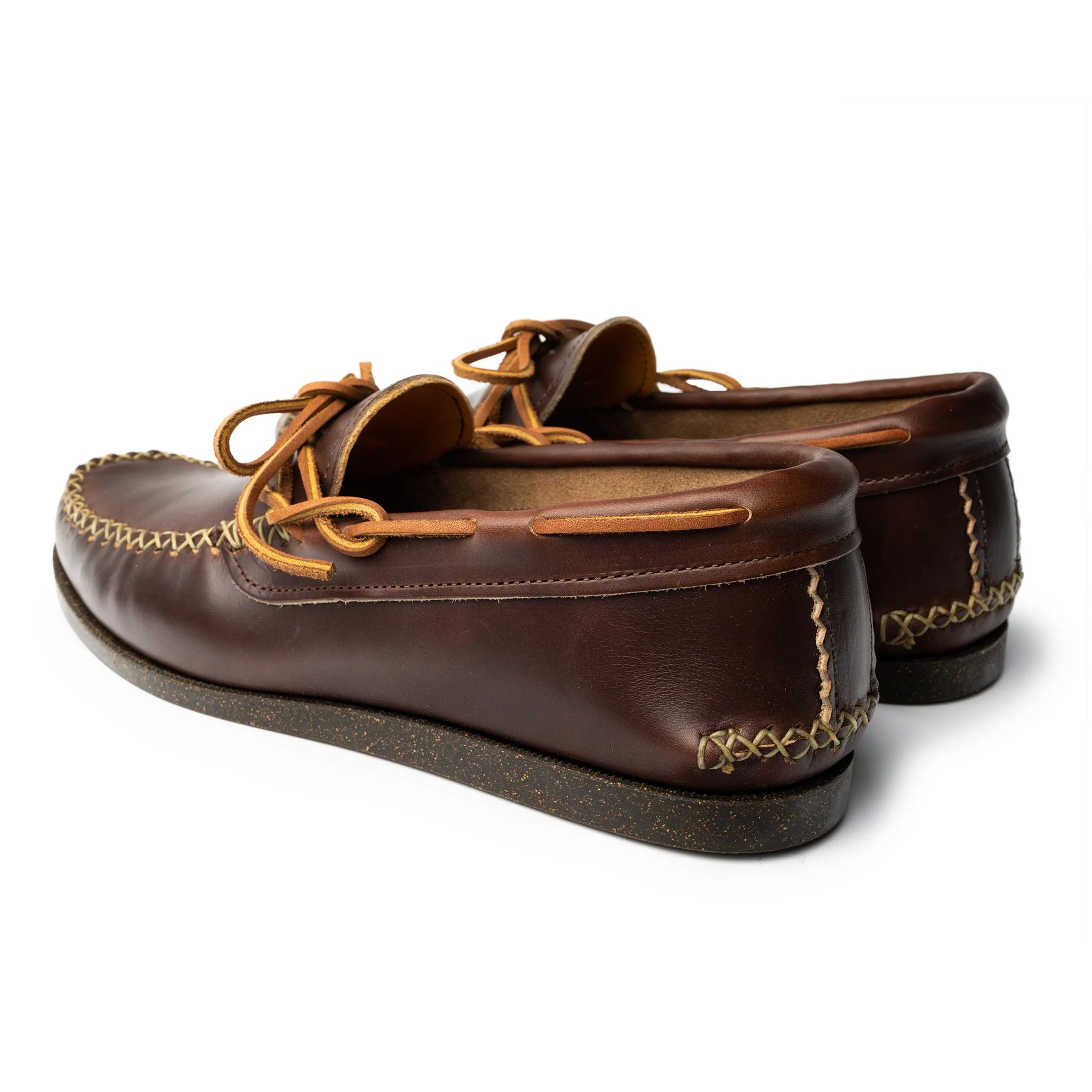 Yuketen Canoe Moc w/ Camp Sole G Brown - Image 6