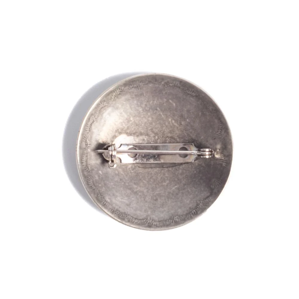 Yuketen Nickel Silver Concho Pin 4(1.5") - Image 2