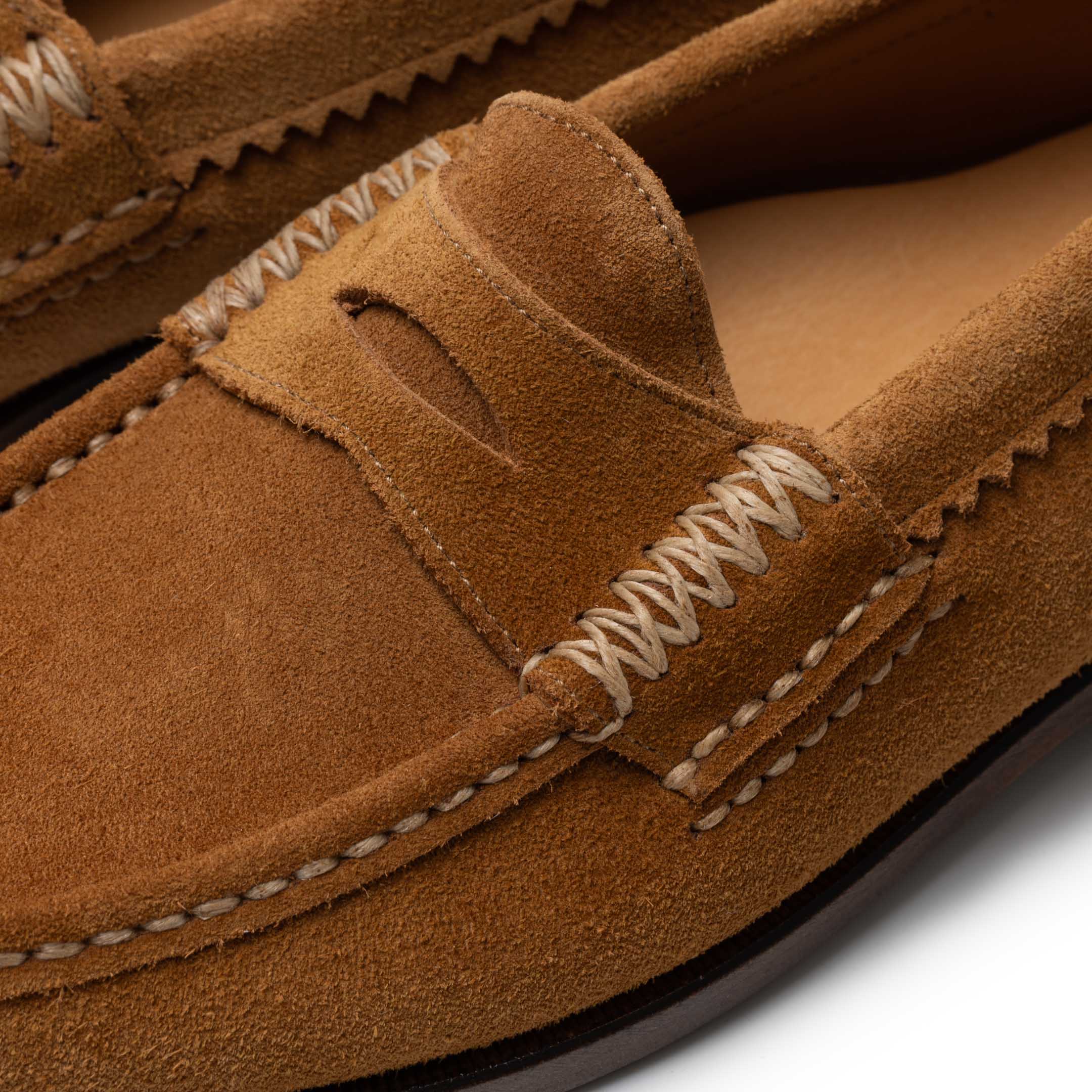 Yuketen Rob's Loafer w/Leather Sole Tosca G Brown - Image 3